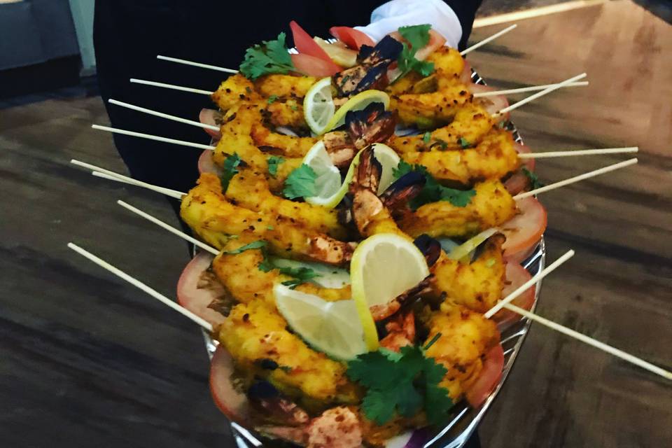 Spicy Tandoori Shrimp