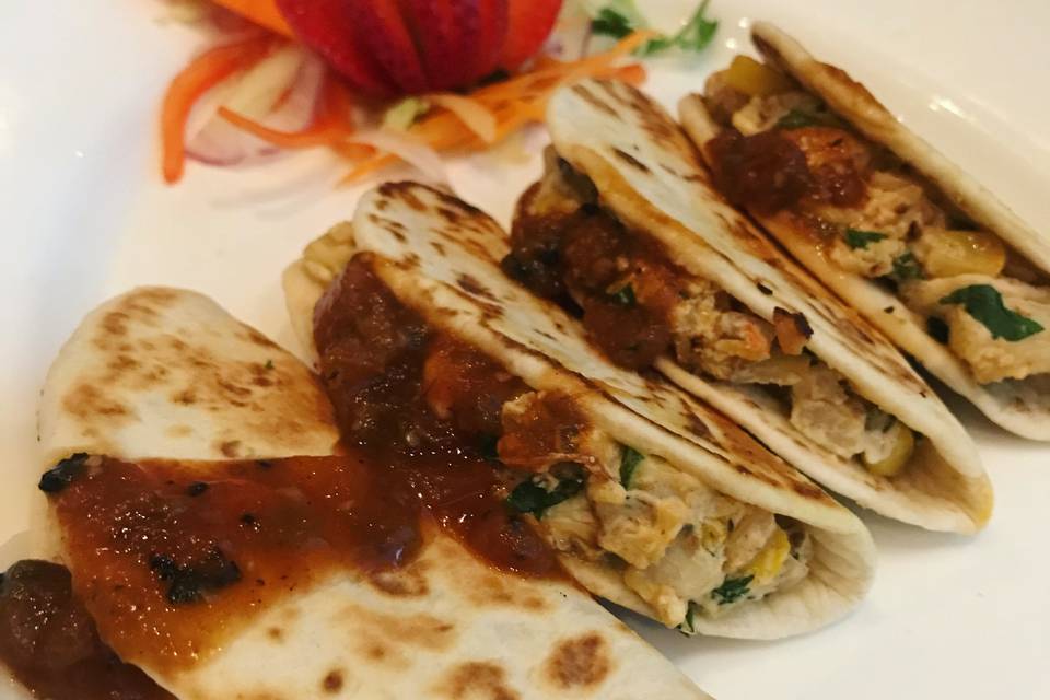 Roasted Gobi Tacos - Catering