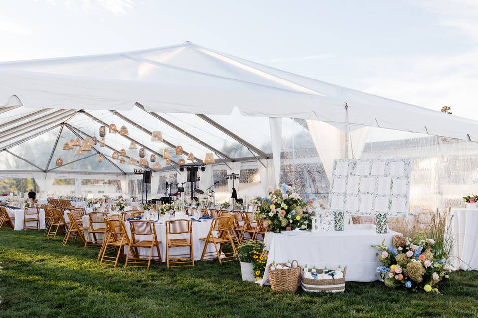 Clear Top Frame Tent