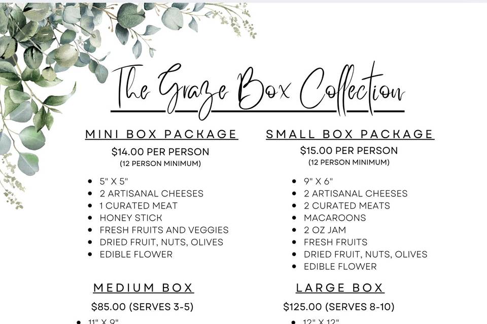 The Graze Box Collection
