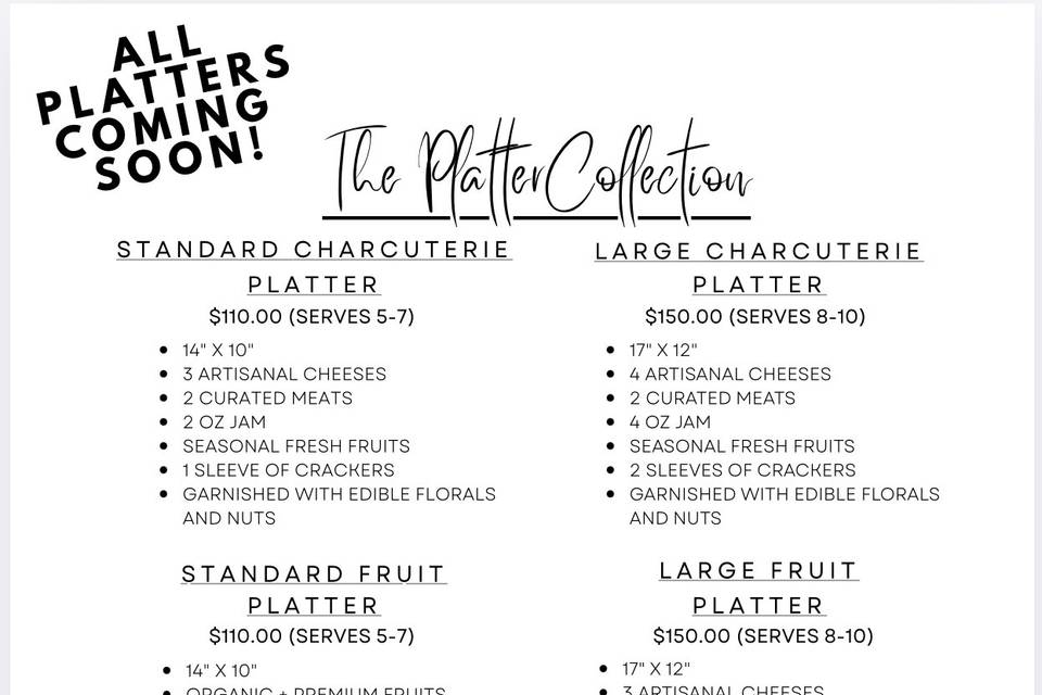 The platter Collection