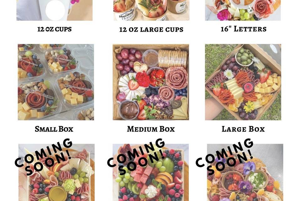 Pictures of our new packages!
