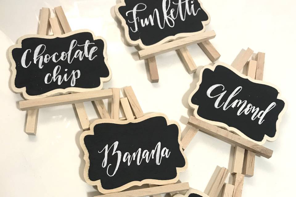 White Ink Calligraphy – Nashville's Best Custom Event Calligrapher