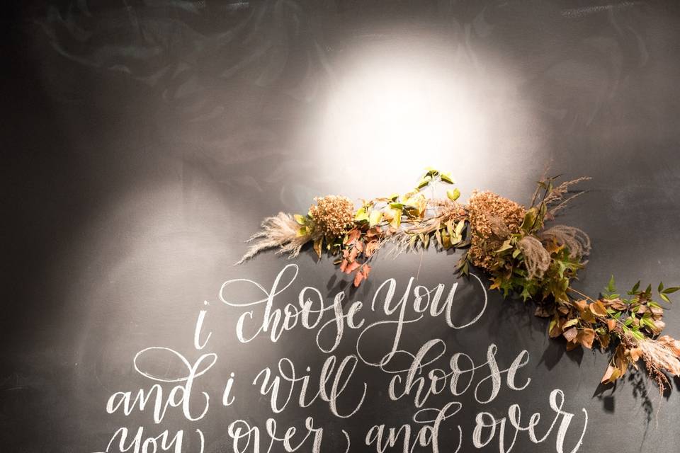 Chalkboard Calligraphy