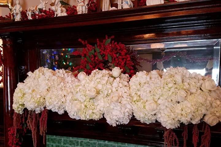 Large white blooms