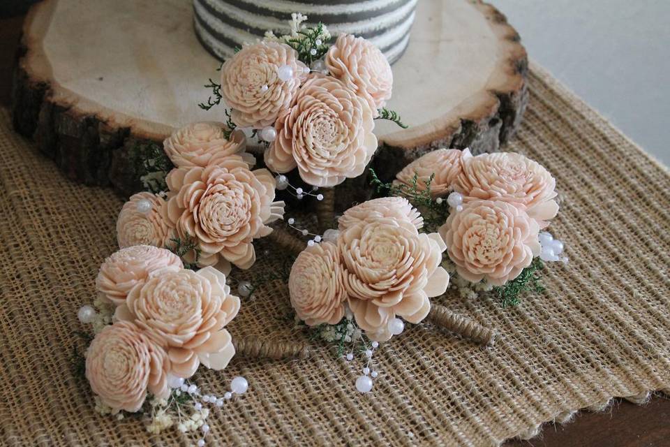 Hey Bouquet -Sola Wood Flowers