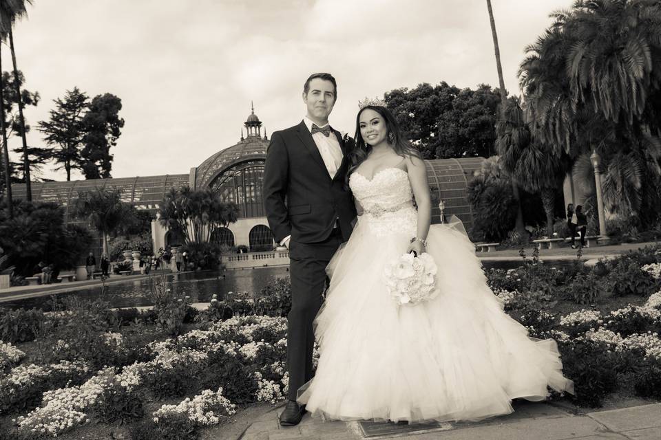 Balboa Park Wedding, The Prado Wedding