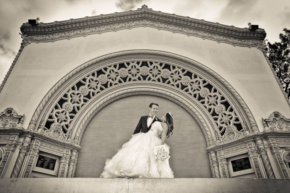 Balboa Park Wedding, The Prado Wedding