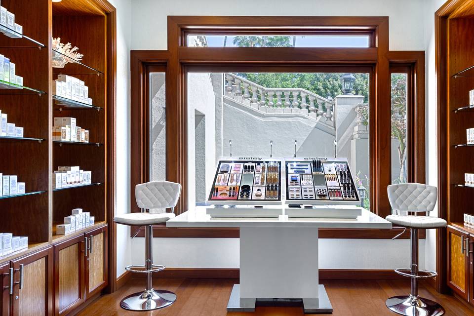 Sisley spa makeup boutique