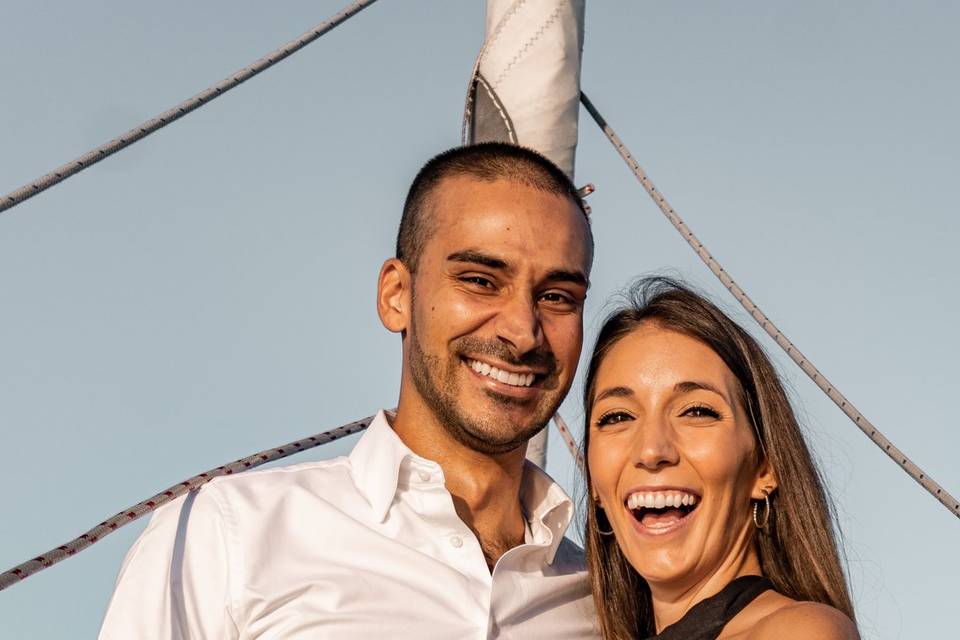 Proposal at Sailing Islander