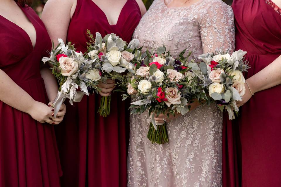 Bridesmaids, best daughters