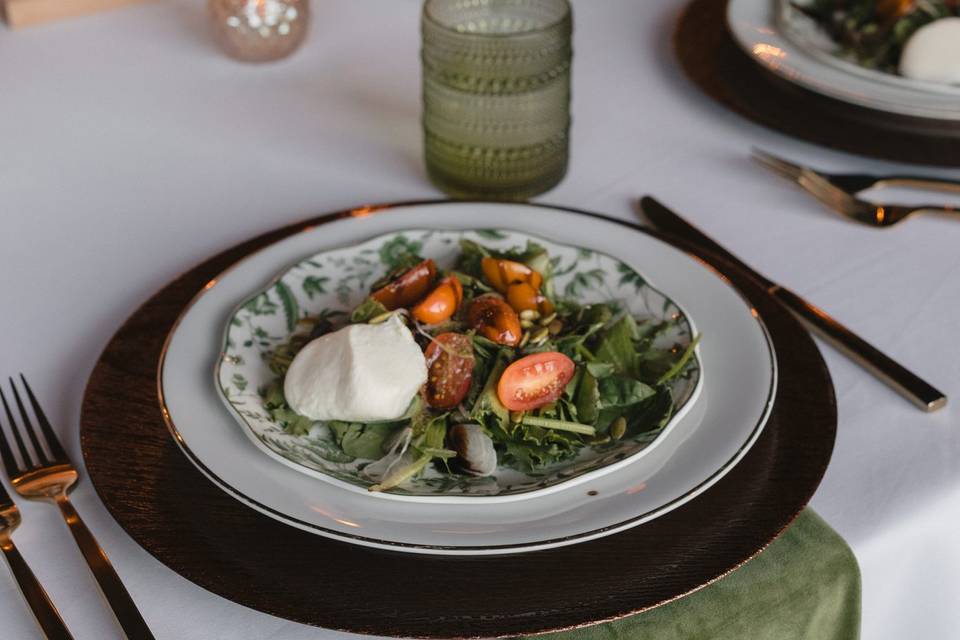 Plated Salad
