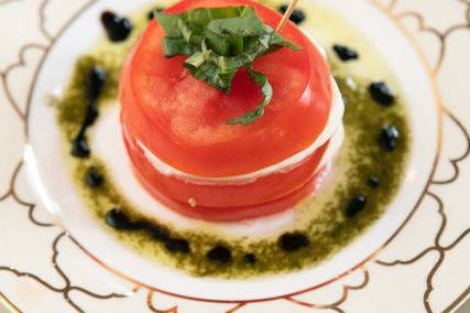 Caprese salad stack