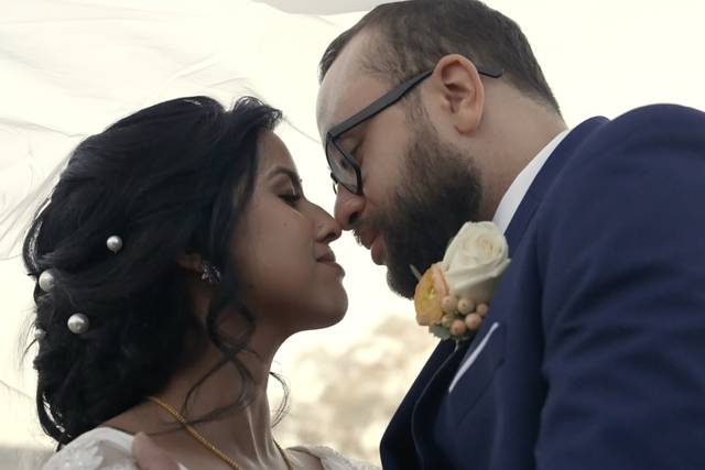 Josh and Asha, Veil Shot