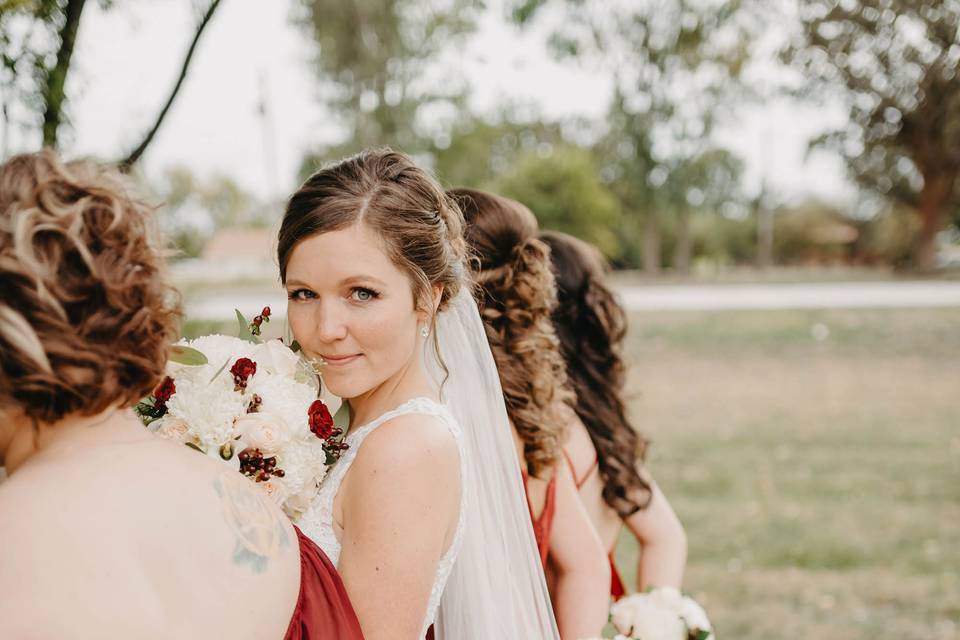 Sly Bride look