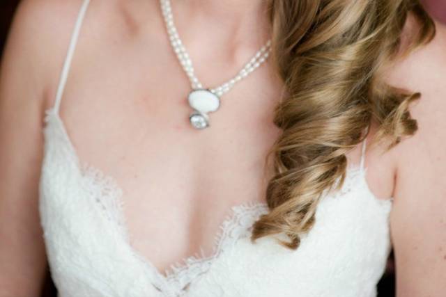 Blonde curls