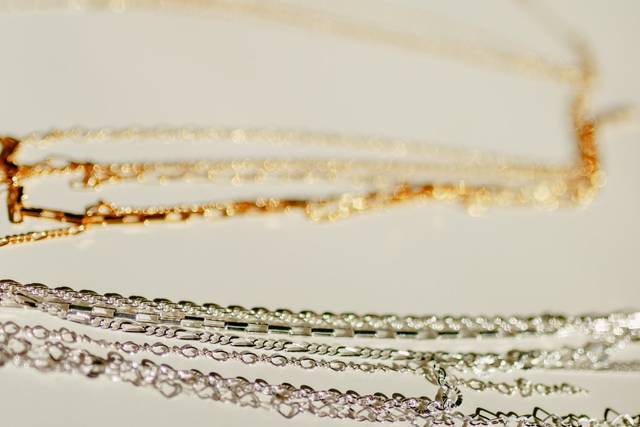 Gold and silver chain