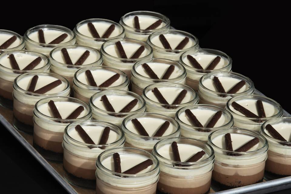 Three Chocolates Cheesecakes