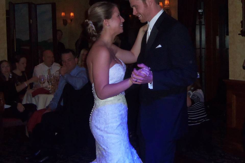 Bride and Groom First Dance