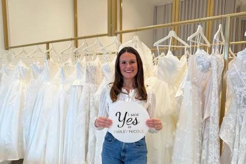A Hailey Nicole Bride!
