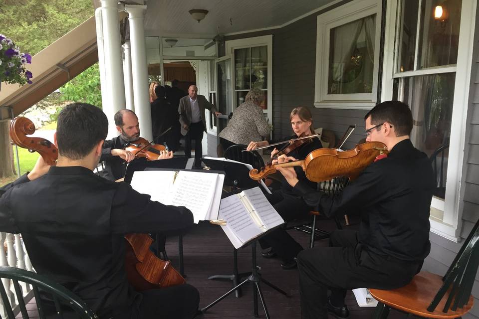 Quartet performance