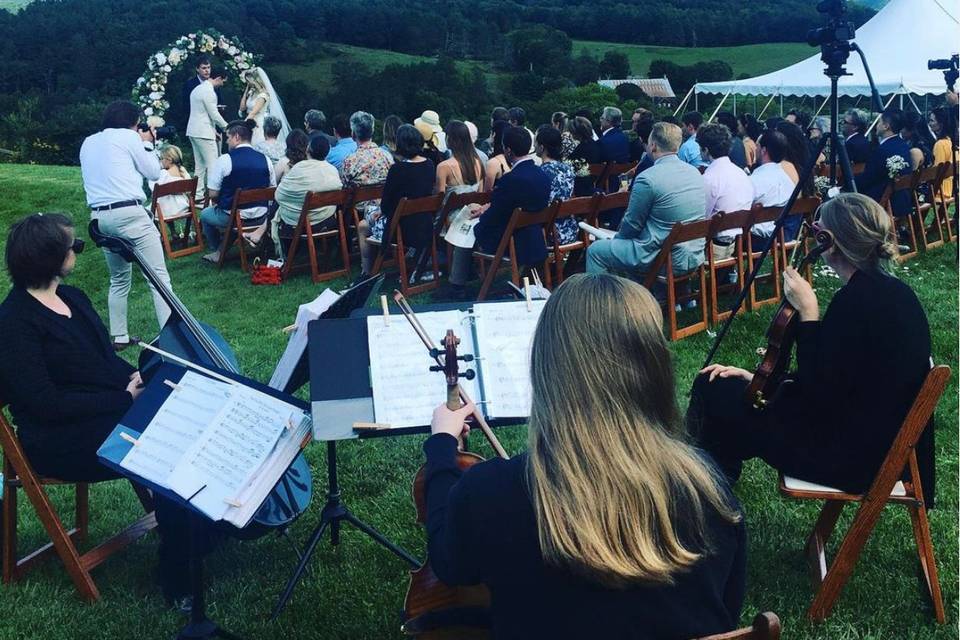 Vermont wedding in Fall