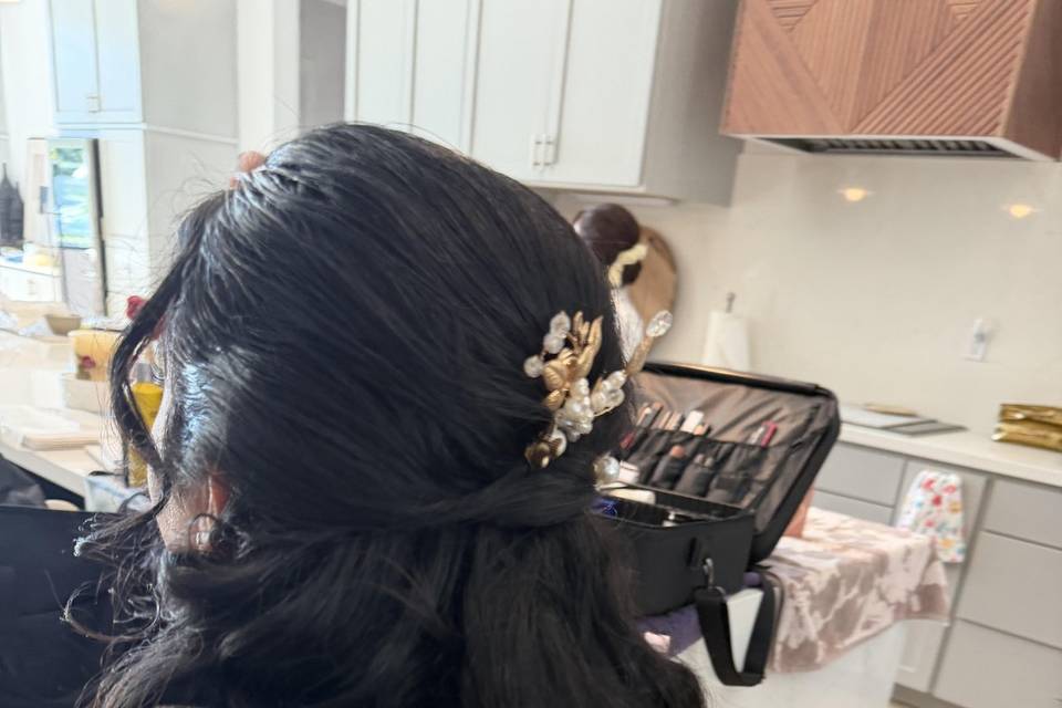 Twist wrap curl