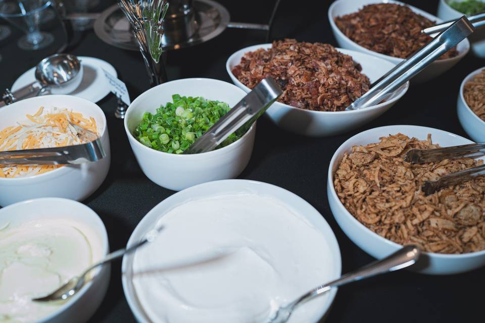Mashed Potato Bar Fixings