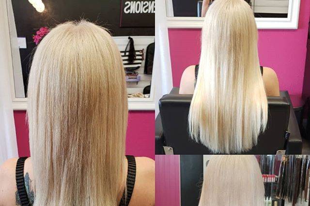18 inch tape in extensions!