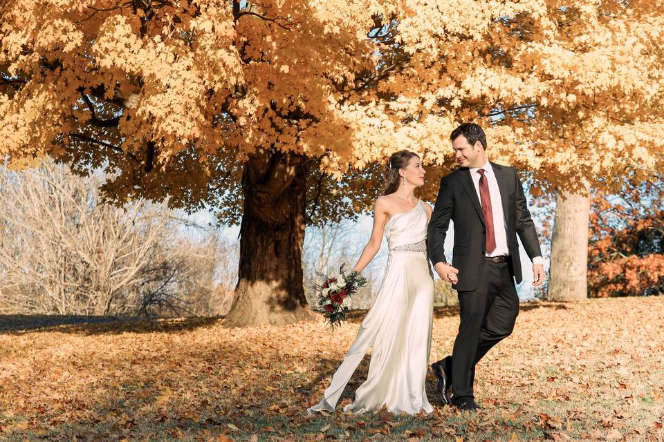 Fall wedding