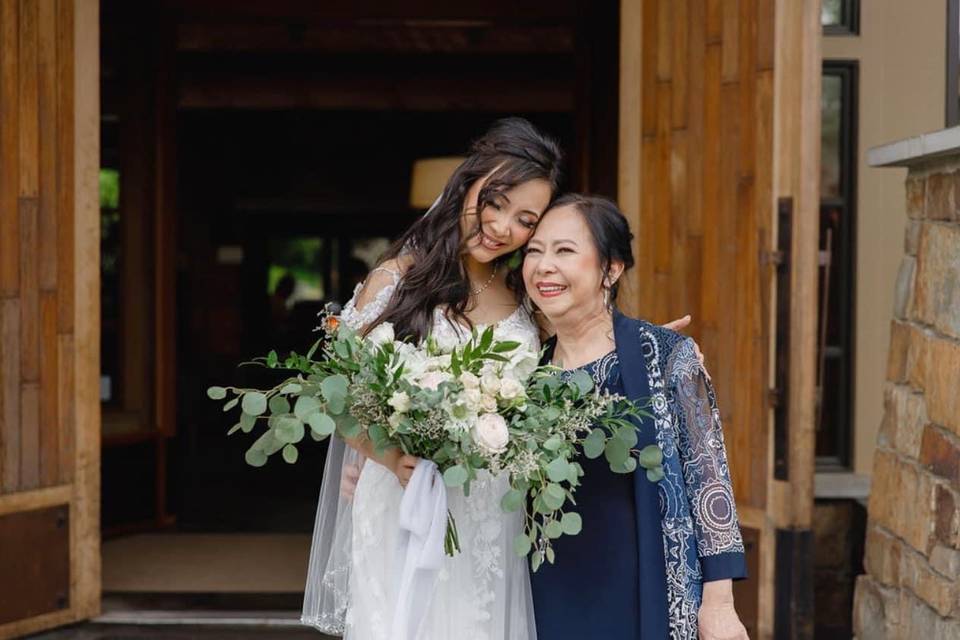 Bride and MOB makeup