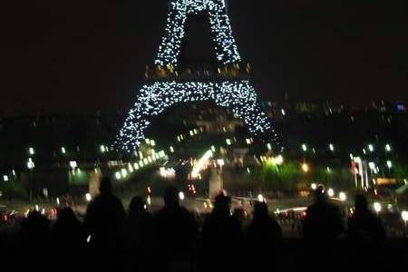 Eiffel Tower in the night