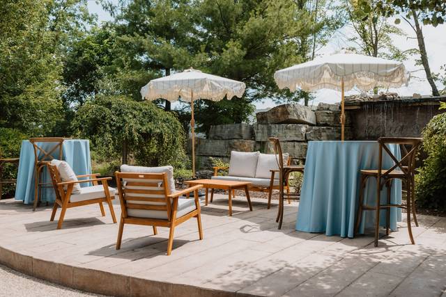 Waterfall Patio Area