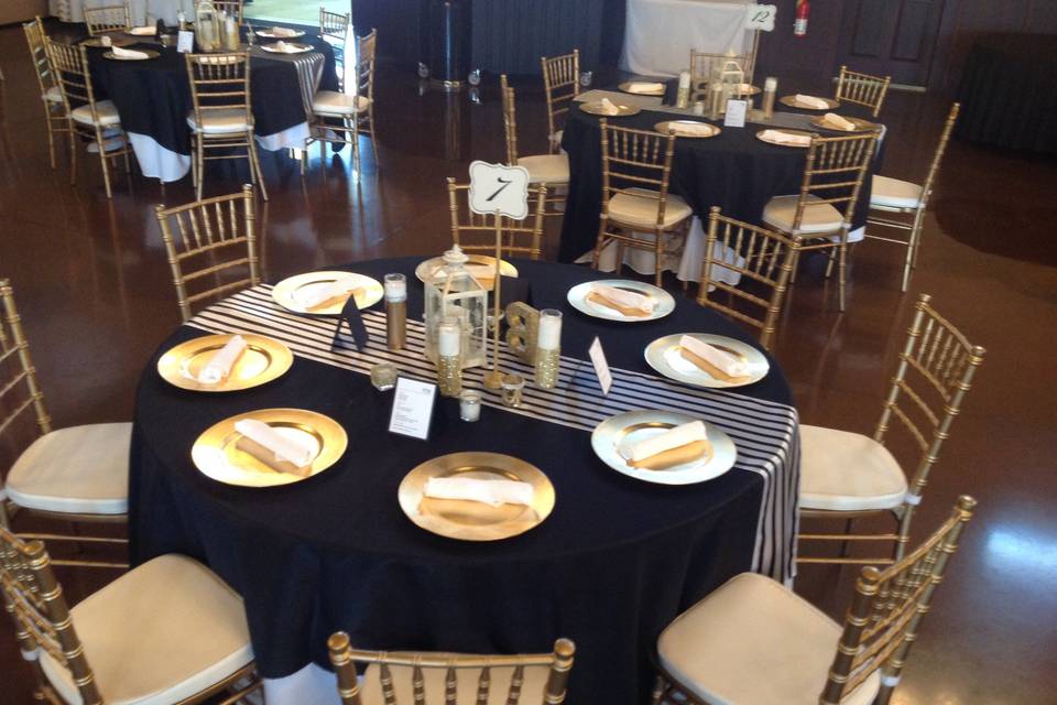 Banquet setup