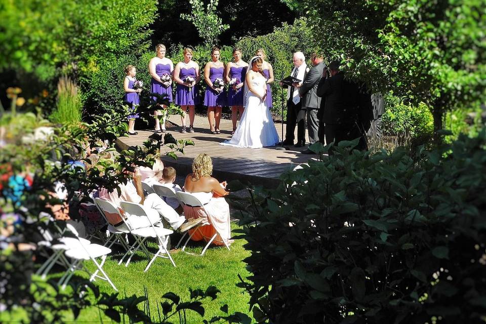 Outdoor ceremony