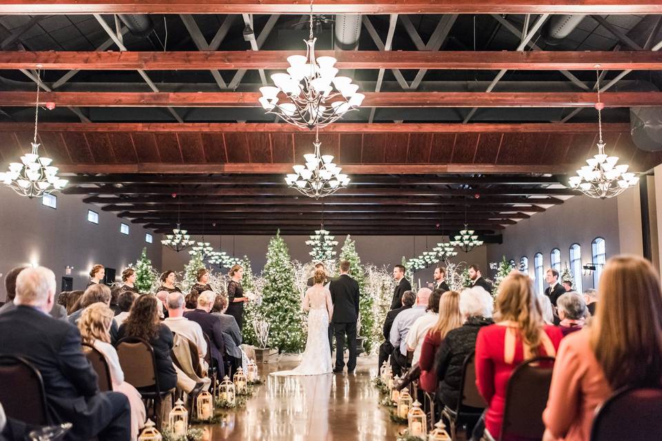 Indoor ceremony