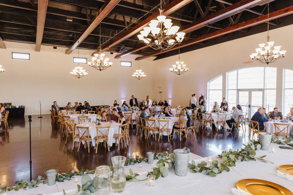 Reception POV from head table