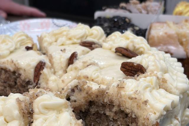 Hummingbird Cake Sliced