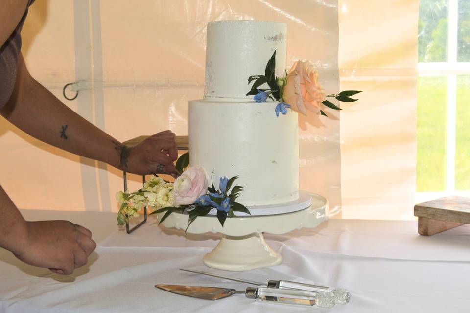 Adding flowers