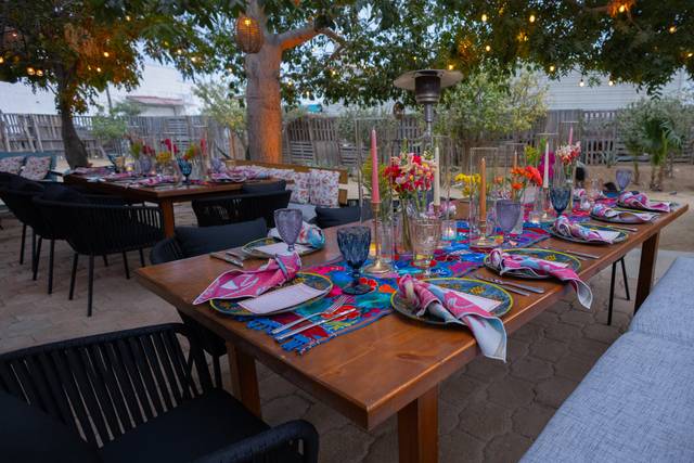 Wedding Table Setup