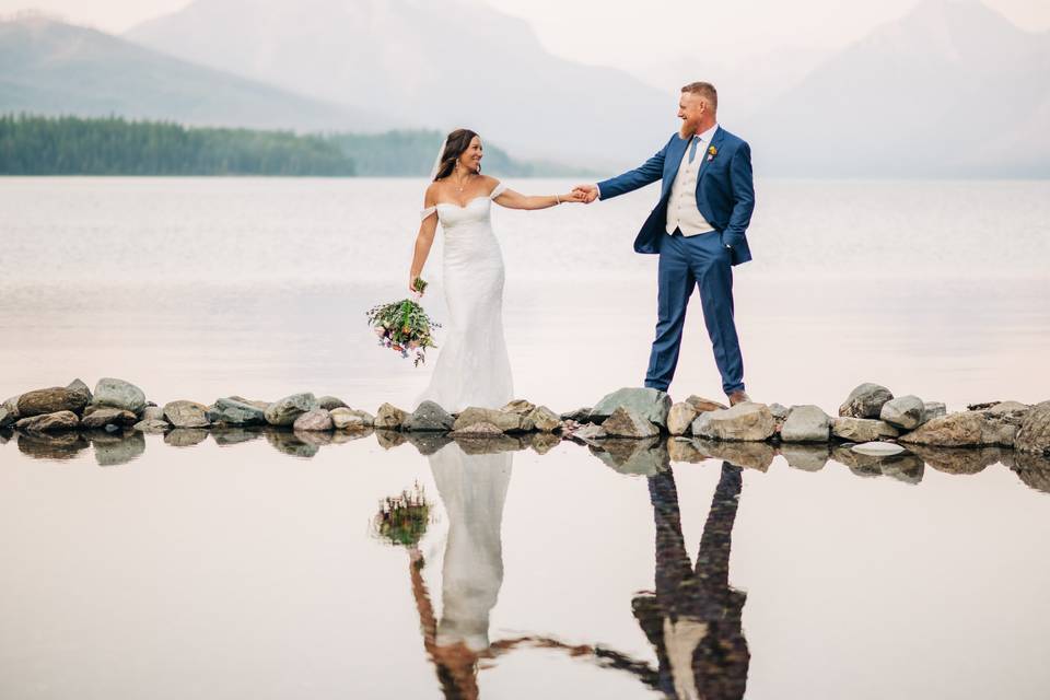 Lake McDonald Elopement