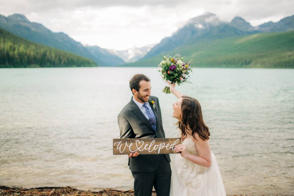 Bowman Lake Elopement