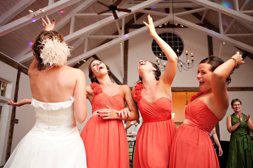 Bridal party fun