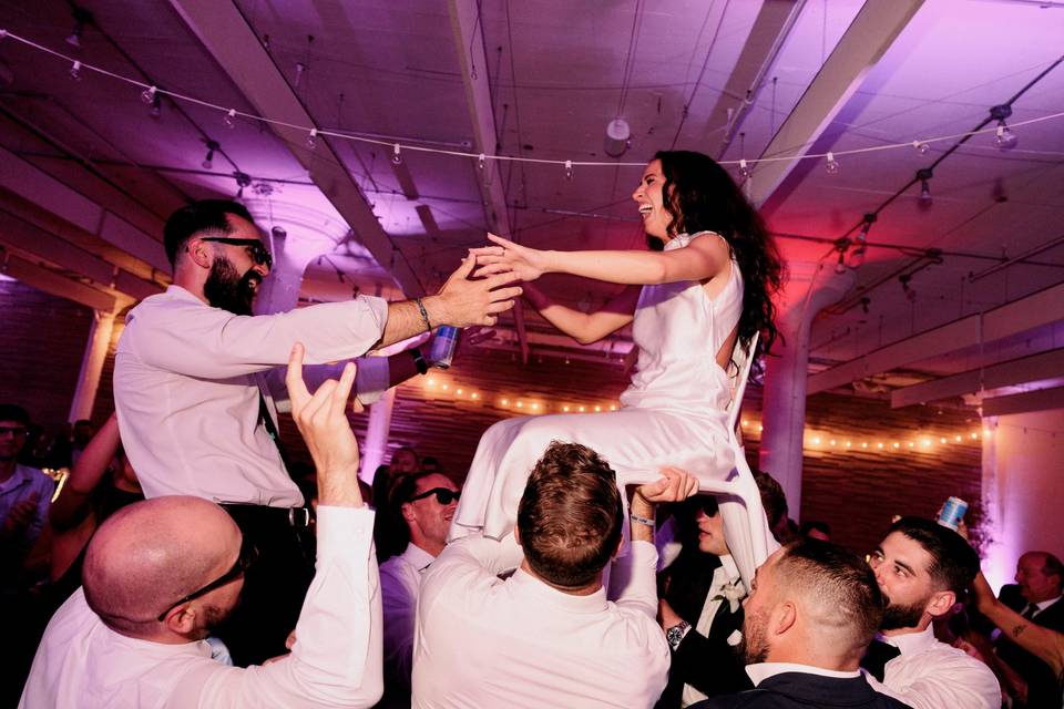 Dance floor fun