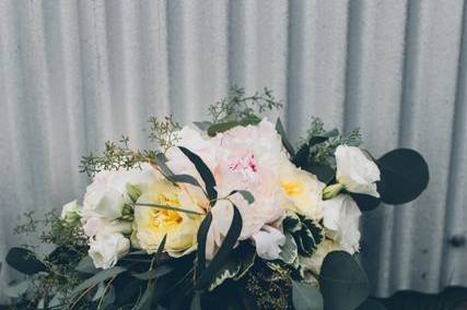 Rustic floral arrangement