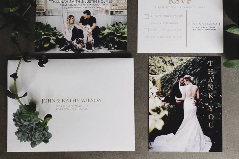 Beautiful Wedding Announcements