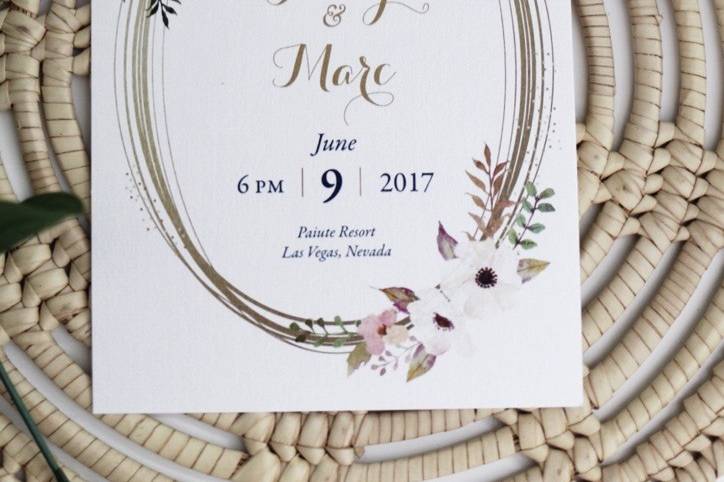 Beautiful Wedding Announcements