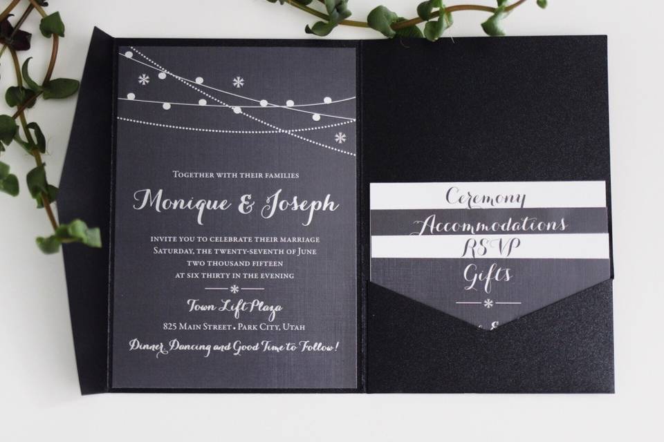 Beautiful Wedding Announcements