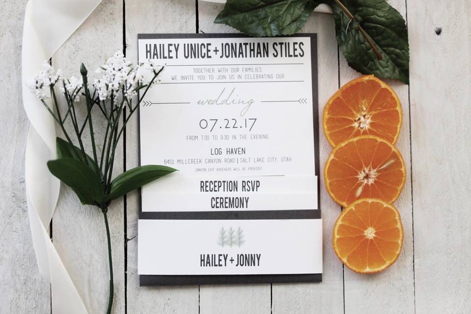 Beautiful Wedding Announcements