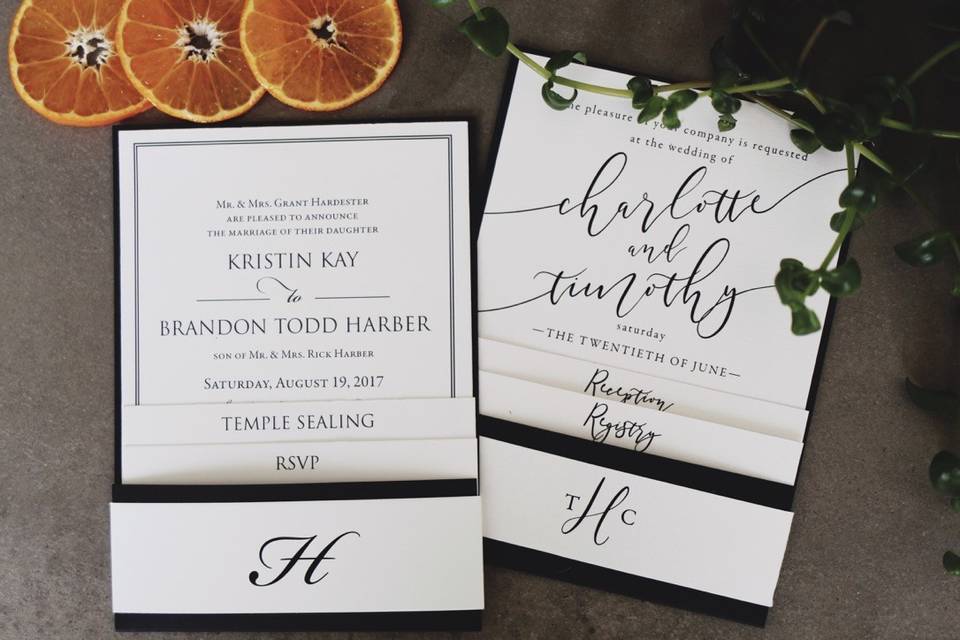 Beautiful Wedding Announcements